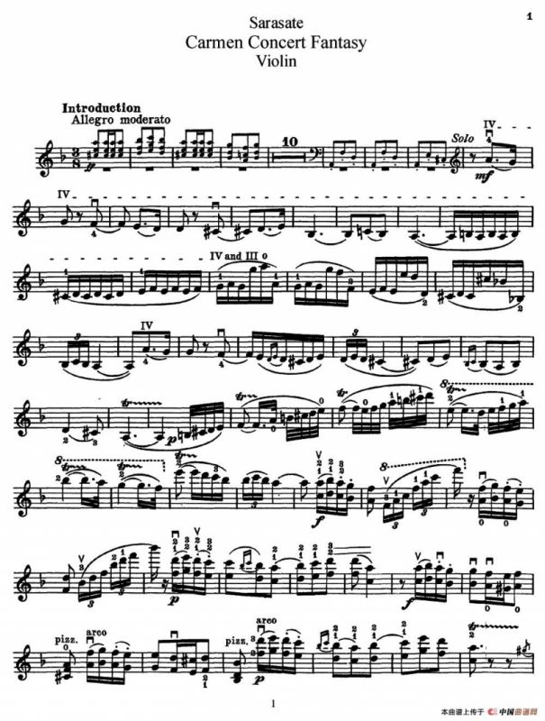 Carmen Concert Fantast Op.25（序曲）