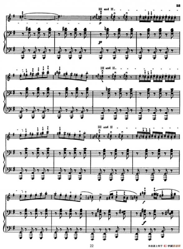 Carmen Concert Fantast Op.25（Ⅳ）（小提琴+钢琴伴奏）