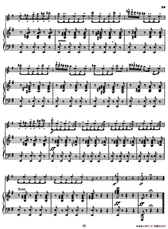 Carmen Concert Fantast Op.25（Ⅳ）（小提琴+钢琴伴奏）