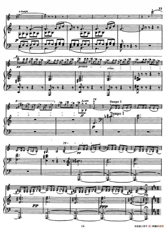 Carmen Concert Fantast Op.25（Ⅱ）（小提琴+钢琴伴奏）