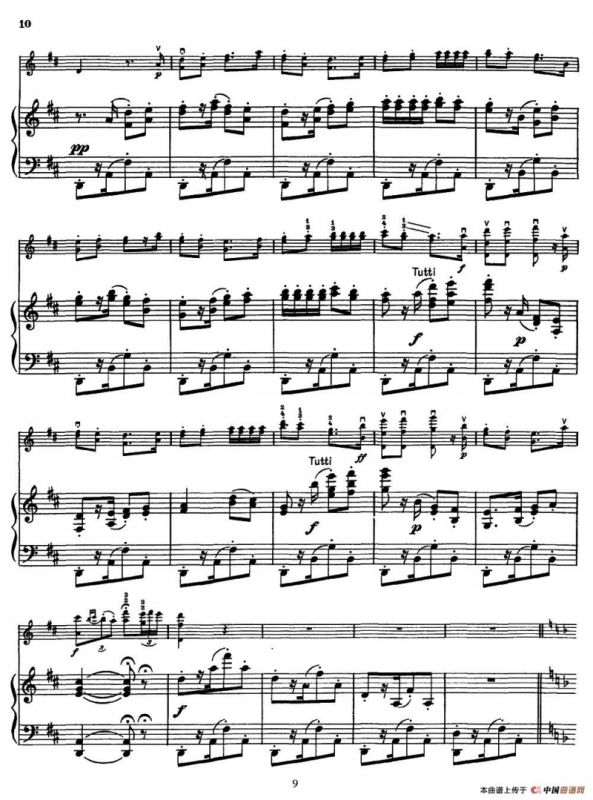 Carmen Concert Fantast Op.25（Ⅰ）（小提琴+钢琴伴奏）