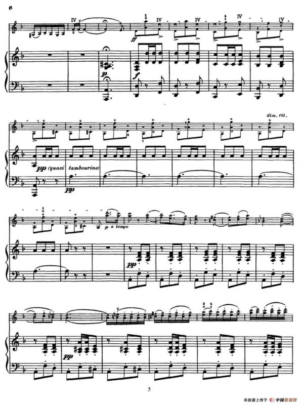 Carmen Concert Fantast Op.25（序曲）（小提琴+钢琴伴奏）