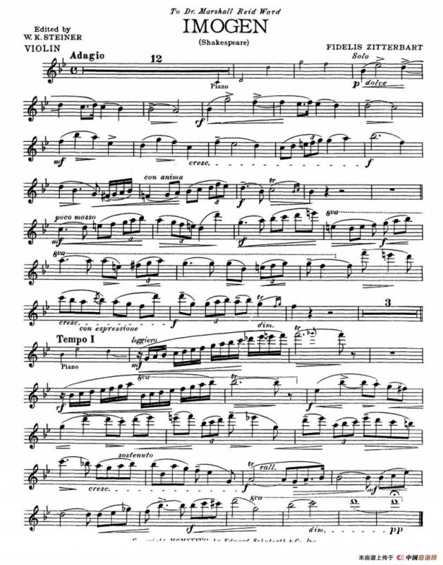 IMOGEN（Shakespeare）（小提琴）