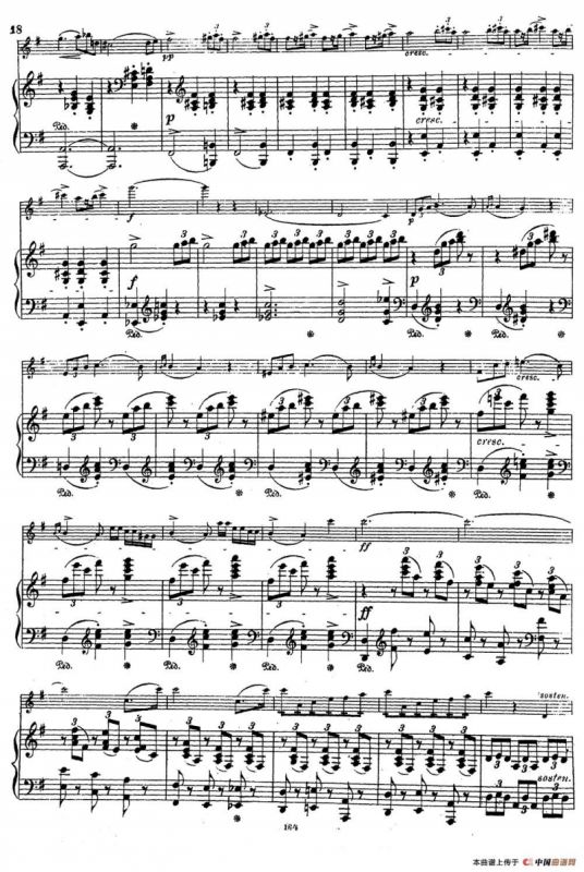 VIOLIN SONATA No.2 in G major（G大调第二小提琴奏鸣曲）（Ⅱ）（小提琴+钢琴伴奏）