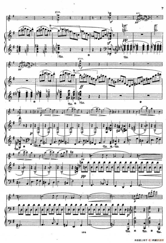 VIOLIN SONATA No.2 in G major（G大调第二小提琴奏鸣曲）（Ⅰ）（小提琴+钢琴伴奏）