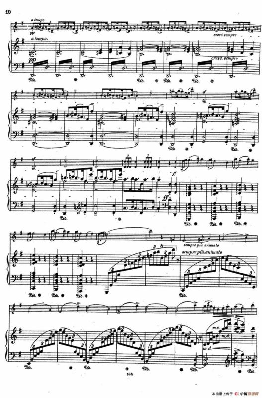 VIOLIN SONATA No.2 in G major（G大调第二小提琴奏鸣曲）（Ⅰ）（小提琴+钢琴伴奏）