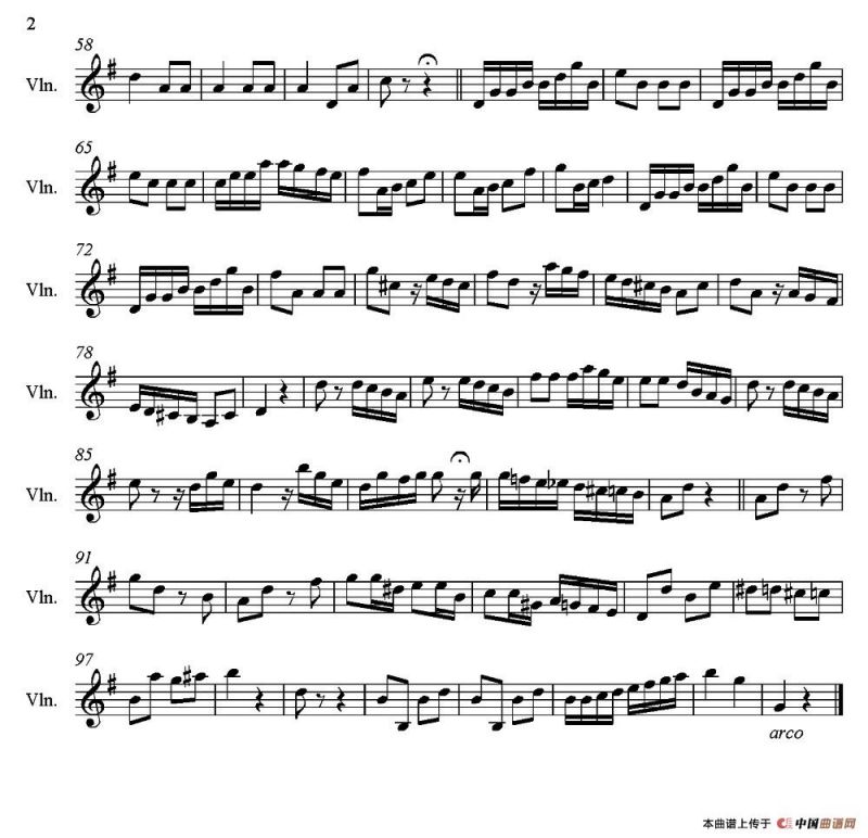 Neue Pizzicato Polka Op.449（新拨弦波尔卡）（第一把位）