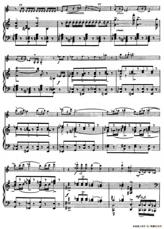 March（小提琴+钢琴伴奏）