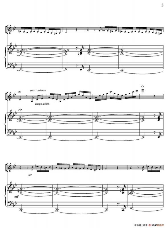 Adagio for Strings & Organ（柔板）（小提琴+钢琴伴奏）