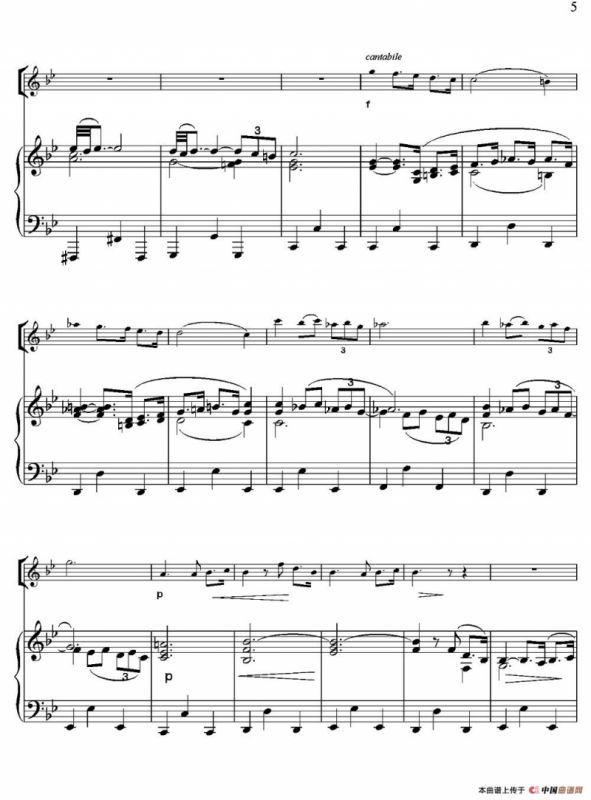 Adagio for Strings & Organ（柔板）（小提琴+钢琴伴奏）