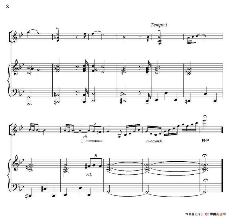 Adagio for Strings & Organ（柔板）（小提琴+钢琴伴奏）