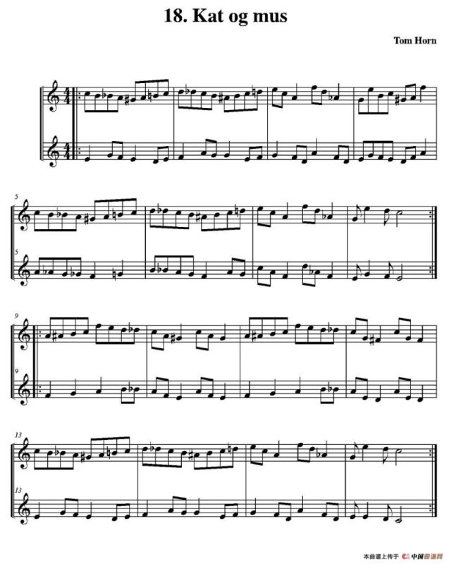 Andante（简易二重奏）