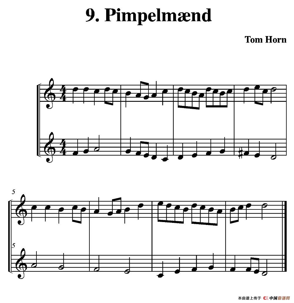 Pimpelmand（简易二重奏）