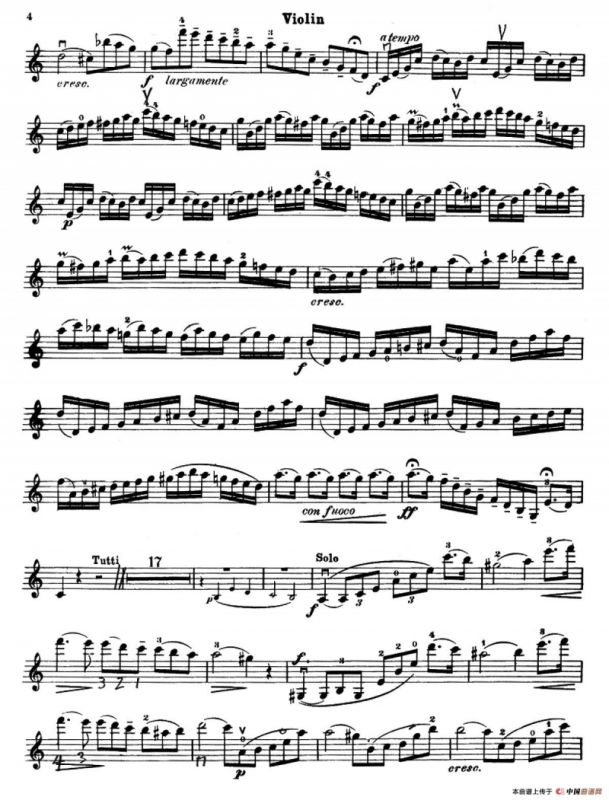 Concerto No.1 in a minor（A小调第一小提琴协奏曲）