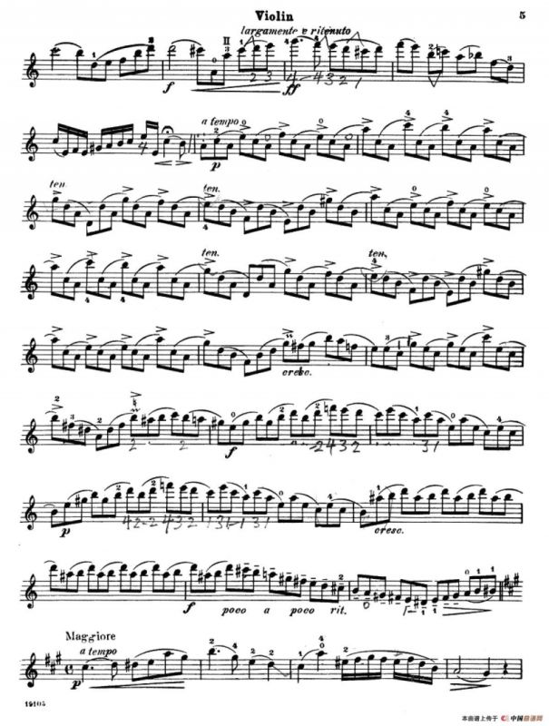 Concerto No.1 in a minor（A小调第一小提琴协奏曲）