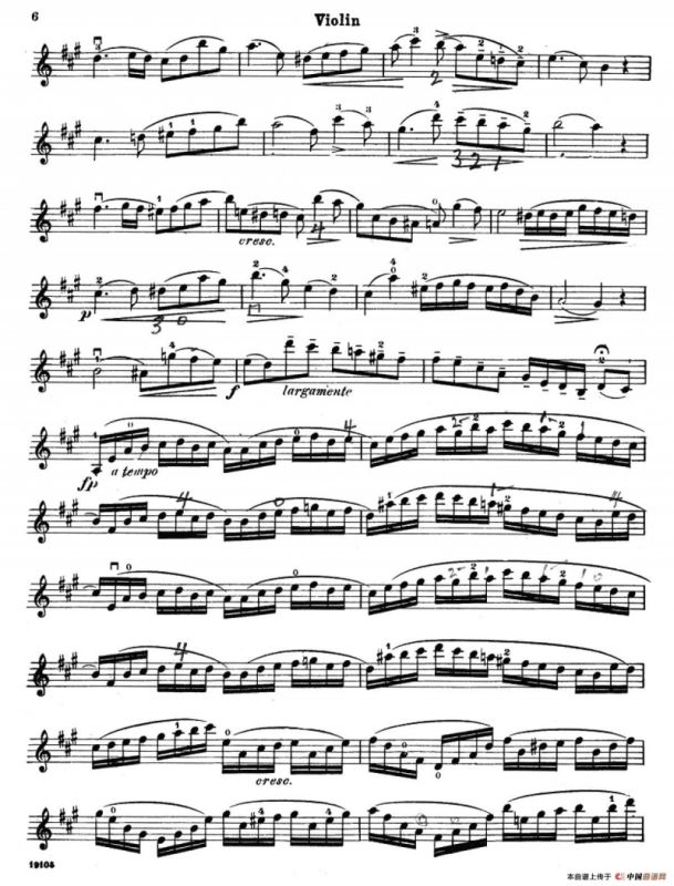 Concerto No.1 in a minor（A小调第一小提琴协奏曲）