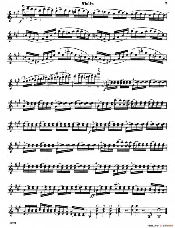 Concerto No.1 in a minor（A小调第一小提琴协奏曲）