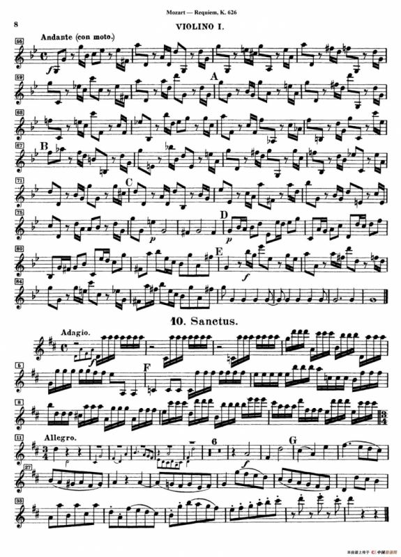 Wolfgang Amadeus Requiem K.626（安魂曲）