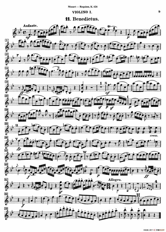 Wolfgang Amadeus Requiem K.626（安魂曲）