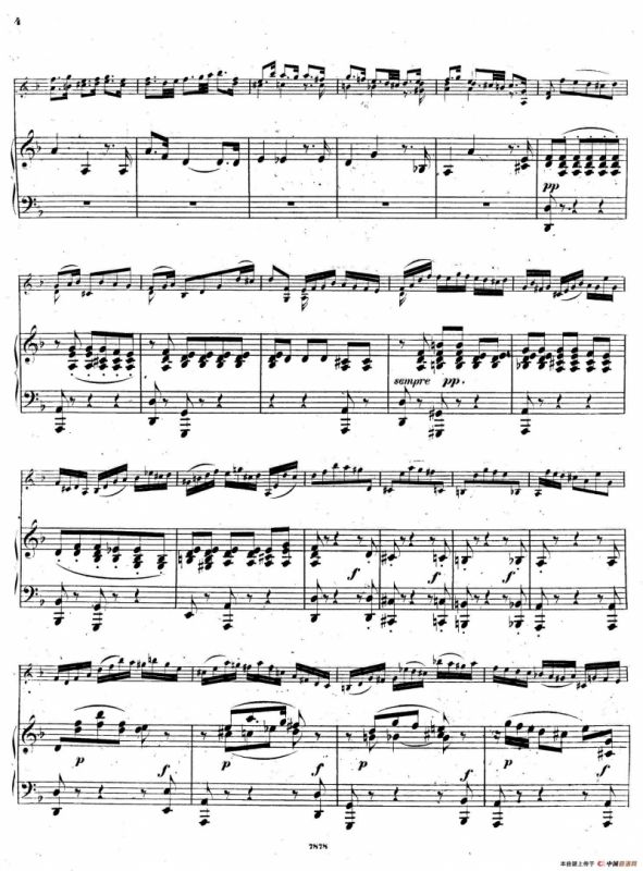 CHACONNE（恰空舞曲）（门德尔松改编版）