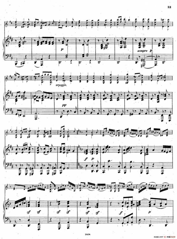 CHACONNE（恰空舞曲）（门德尔松改编版）