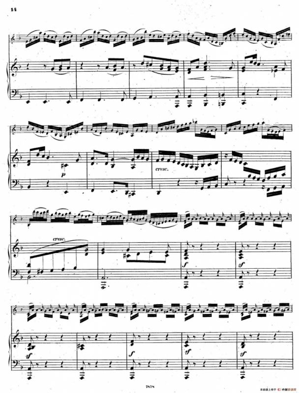 CHACONNE（恰空舞曲）（门德尔松改编版）