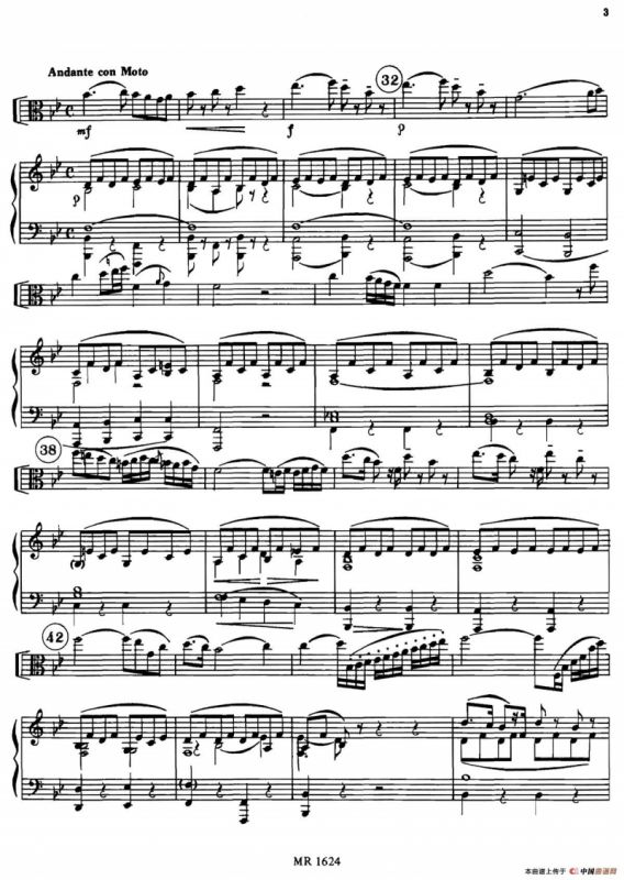 FANTASIE（幻想曲）（中提琴+钢琴伴奏）