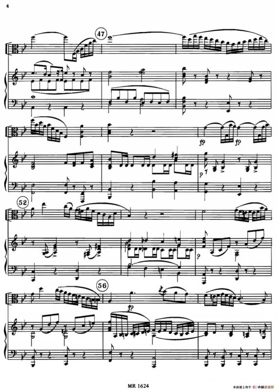 FANTASIE（幻想曲）（中提琴+钢琴伴奏）