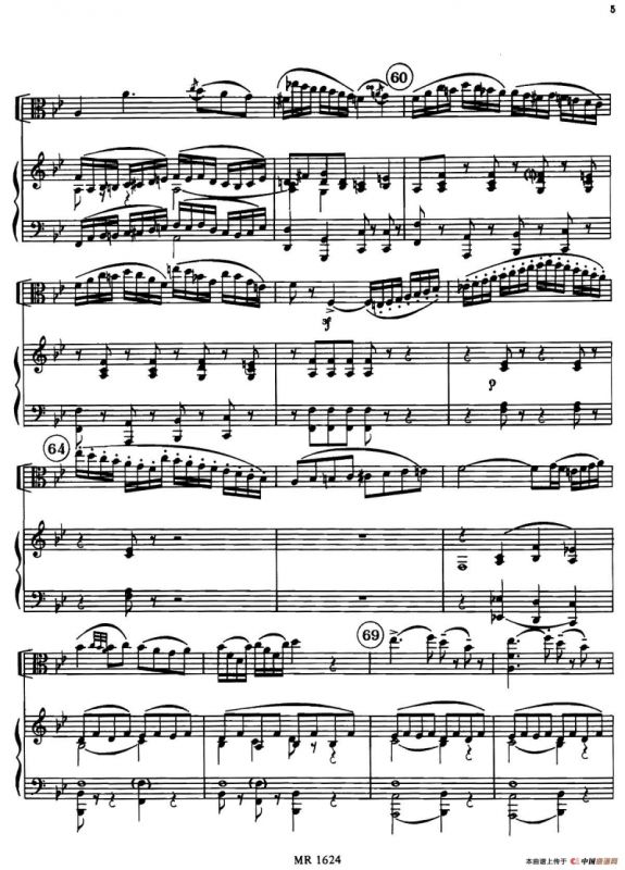 FANTASIE（幻想曲）（中提琴+钢琴伴奏）