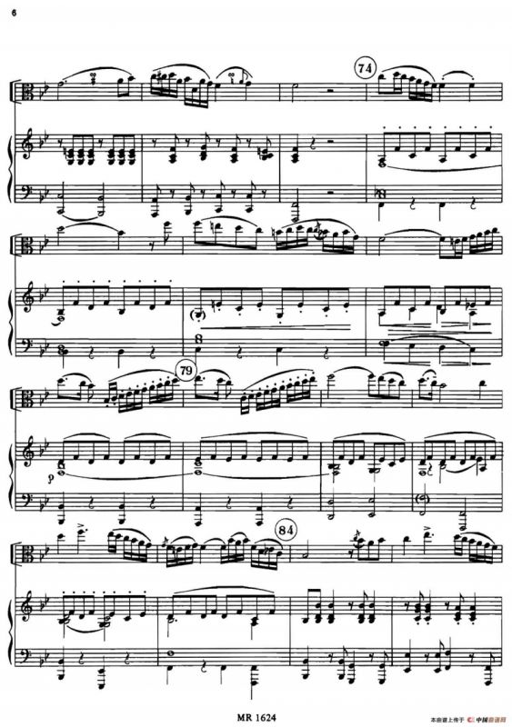 FANTASIE（幻想曲）（中提琴+钢琴伴奏）