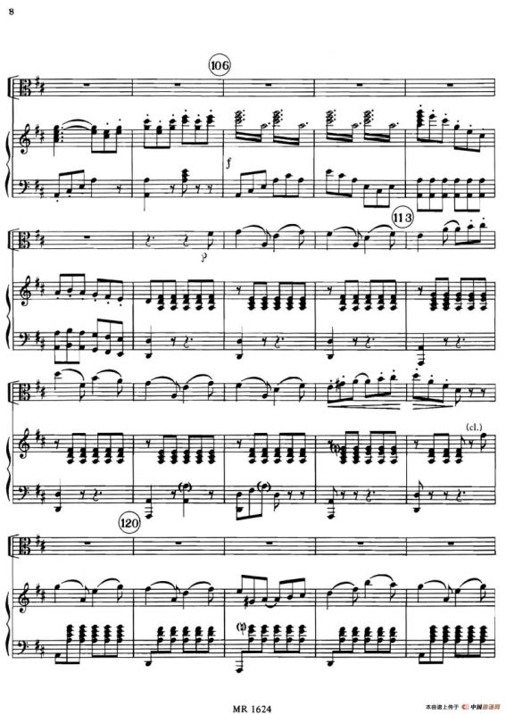 FANTASIE（幻想曲）（中提琴+钢琴伴奏）