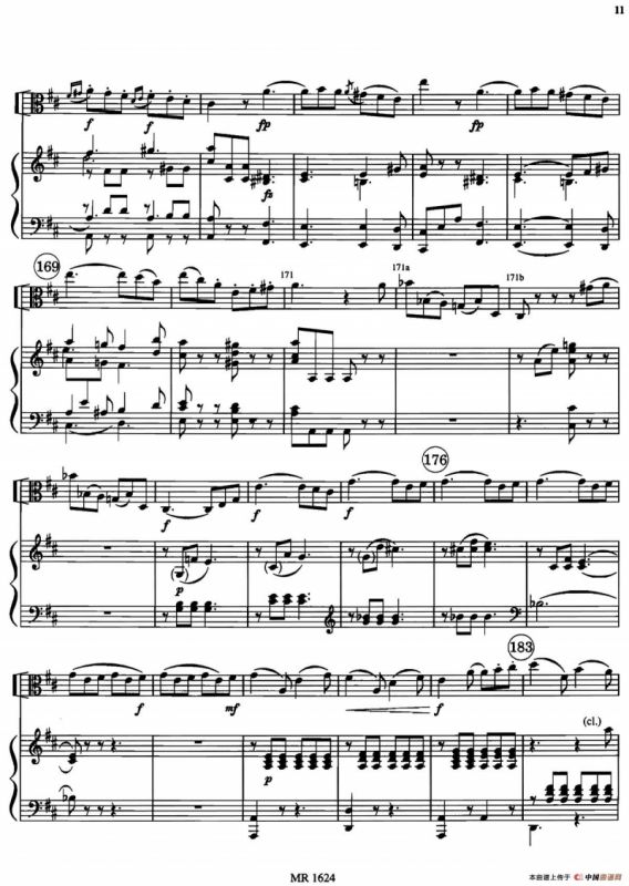 FANTASIE（幻想曲）（中提琴+钢琴伴奏）