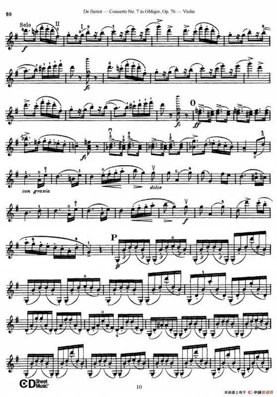 G大调第七协奏曲（Concerto No.7 in G Major）Op.76