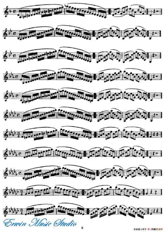 赫利美利《小提琴音阶练习》（Hrimaly《Scale Studies》）