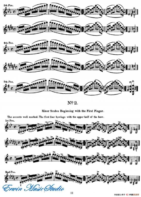 赫利美利《小提琴音阶练习》（Hrimaly《Scale Studies》）
