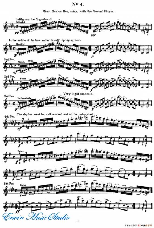 赫利美利《小提琴音阶练习》（Hrimaly《Scale Studies》）