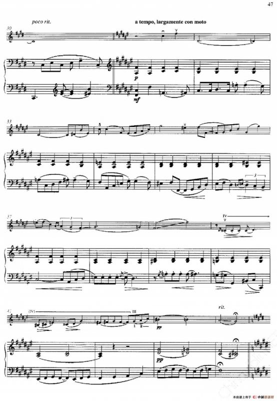 Three Preludes for Piano·Ⅱ（为钢琴而作的三首前奏曲·Ⅱ）（小提琴+钢琴伴奏）