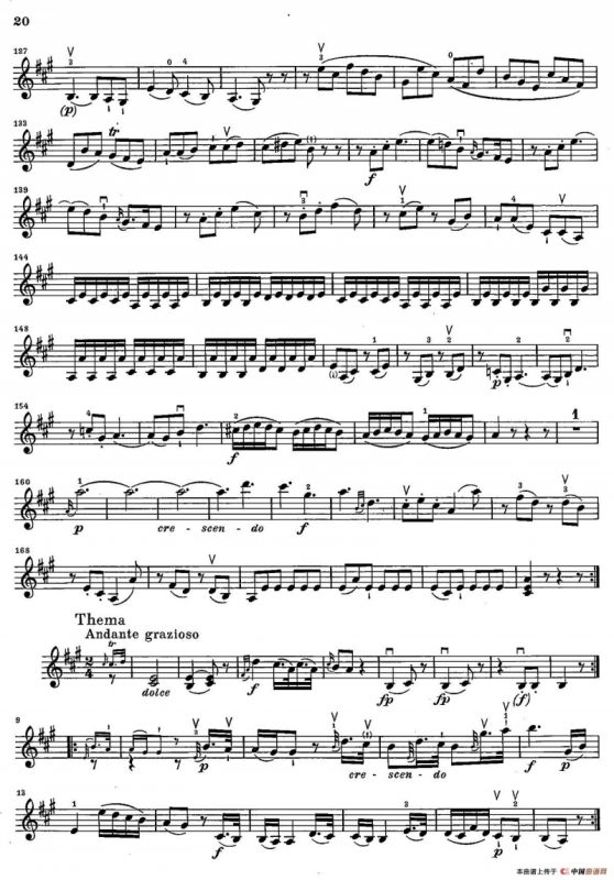 SONATE KV305（奏鸣曲 KV305）