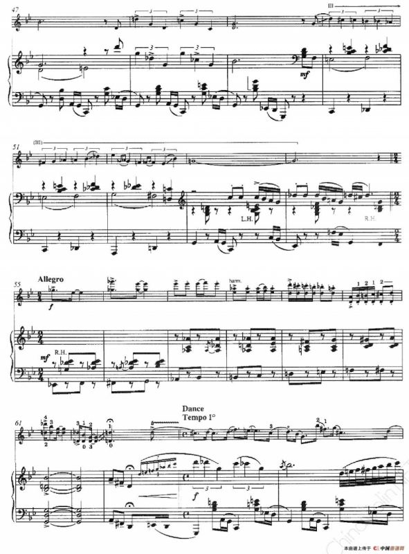 不必如此（It Aint Necessarily So）（选自《波吉与贝丝》）（小提琴+钢琴伴奏）