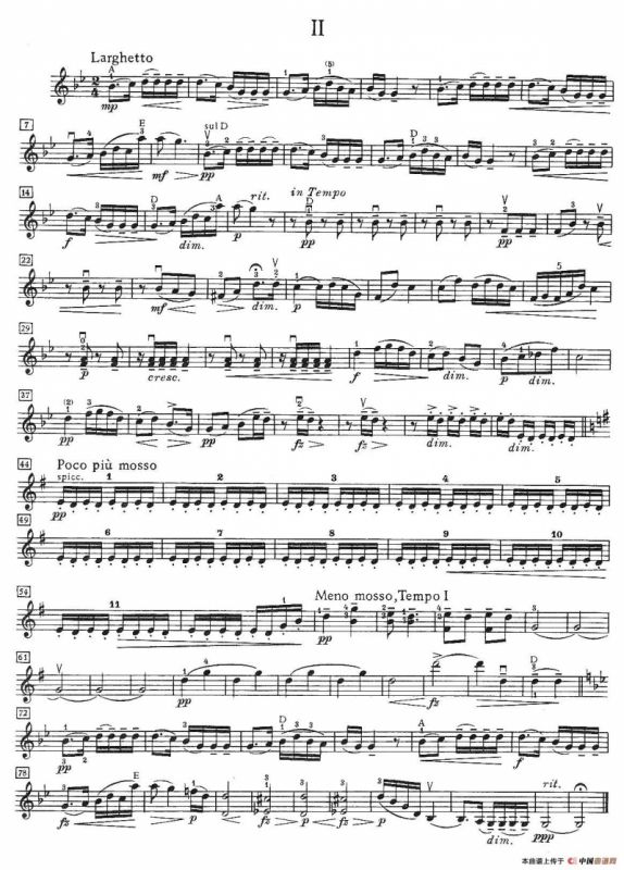 G大调小提琴小奏鸣曲 作品100（Sonatina G Major op.100）