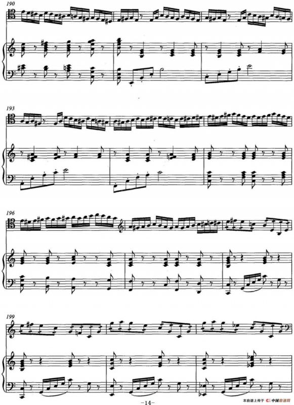 随想曲（低音提琴+钢琴伴奏）