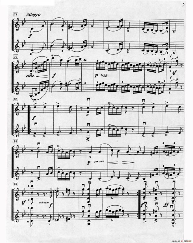 匈牙利舞曲（二重奏）