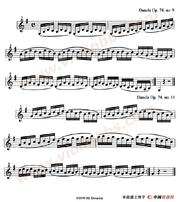 训练左手手指的颗粒性练习曲