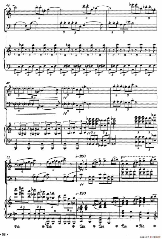 潇湘情景（弦乐钢琴三重奏）