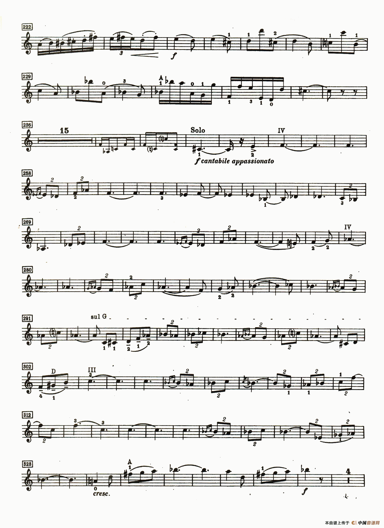 D小调小提琴协奏曲