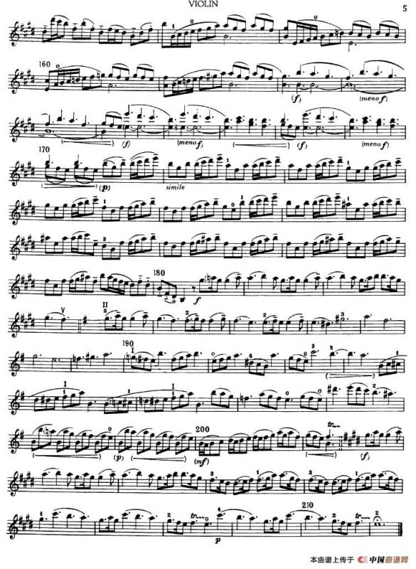 La Primavera·Spring（四季·春）（小提琴分谱）