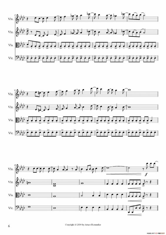 Frozen Let It Go（弦乐四重奏）