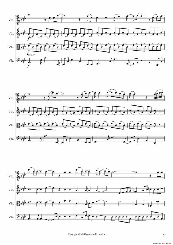 Frozen Let It Go（弦乐四重奏）