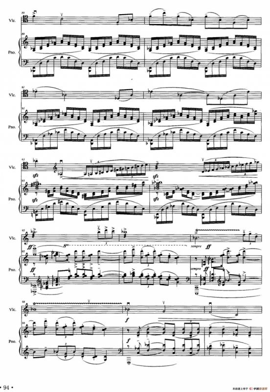 秋叶赋（大提琴+钢琴）