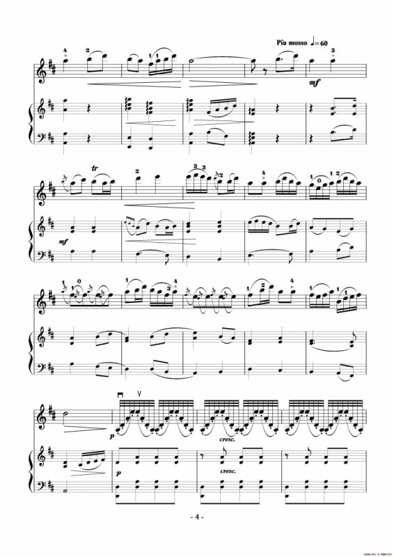 霓裳曲（小提琴独奏+钢琴伴奏）